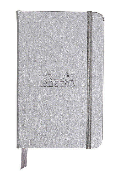 Rhoida Webnotebook - Small - Silver - Dotted